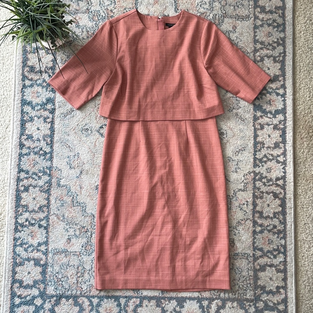 Ann Taylor Rust Career Dress
